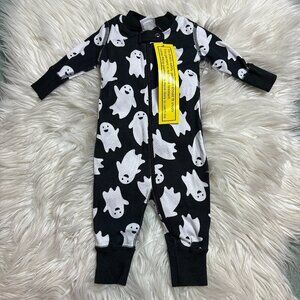 Hanna Andersson NWT ghost footie size 0-3 months // 3567
